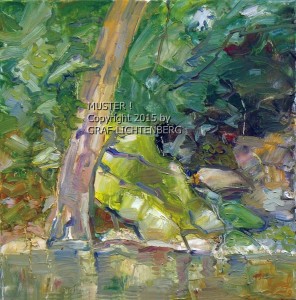 0167A Ich warte 40 x 40