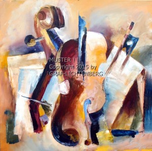 Niccolos Geige 50 x 50