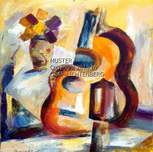 Pablos Gitarre 50 x 50