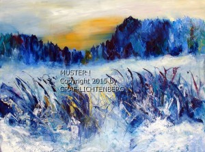 Winter am Laagshof 80 x 60