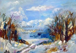 Winterassoziation 3 - 50 x 70