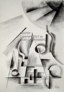 0009 Abstrakte Noten 40 x 60