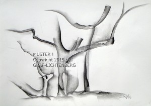 0043 Baumskulptur 60 x 40