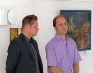 Eröffnungsrede im Haus Bachem Königswinter / August 2015 mit Oliver Schickura