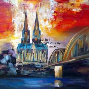 442 Kölner Dom in der Abendsonne CR